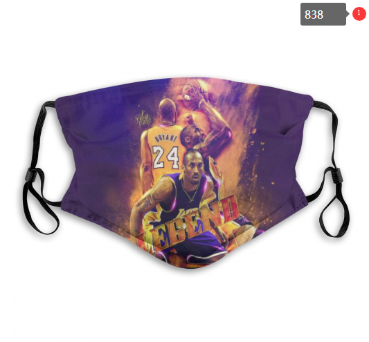 NBA Los Angeles Lakers #40 Dust mask with filter->nba dust mask->Sports Accessory